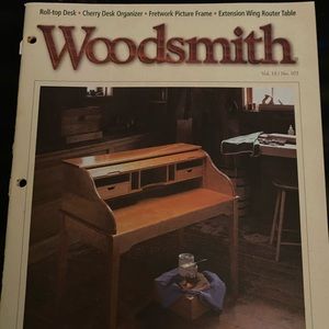 🎉5/$10🎉 Woodsmith magazine vol 18 number 103 February 1996 roll top desk